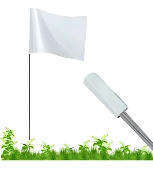 BANDERA DE SEÑALIZACIÓN BLANCA 53CM