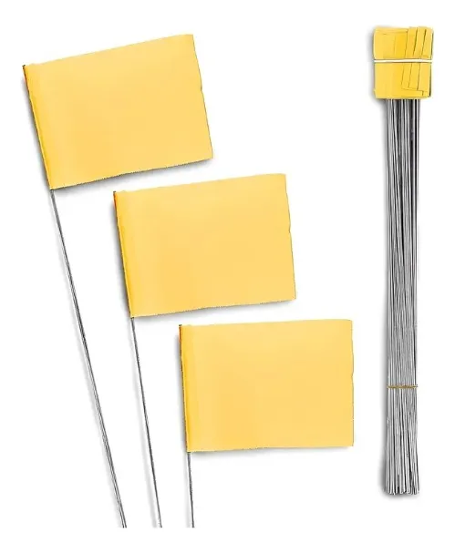 BANDERA DE SEÑALIZACIÓN AMARILLA 53CM