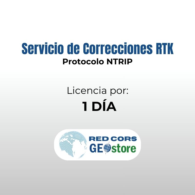 SERVICIO DE CORRECCIONES GNSS, 1 DÍA