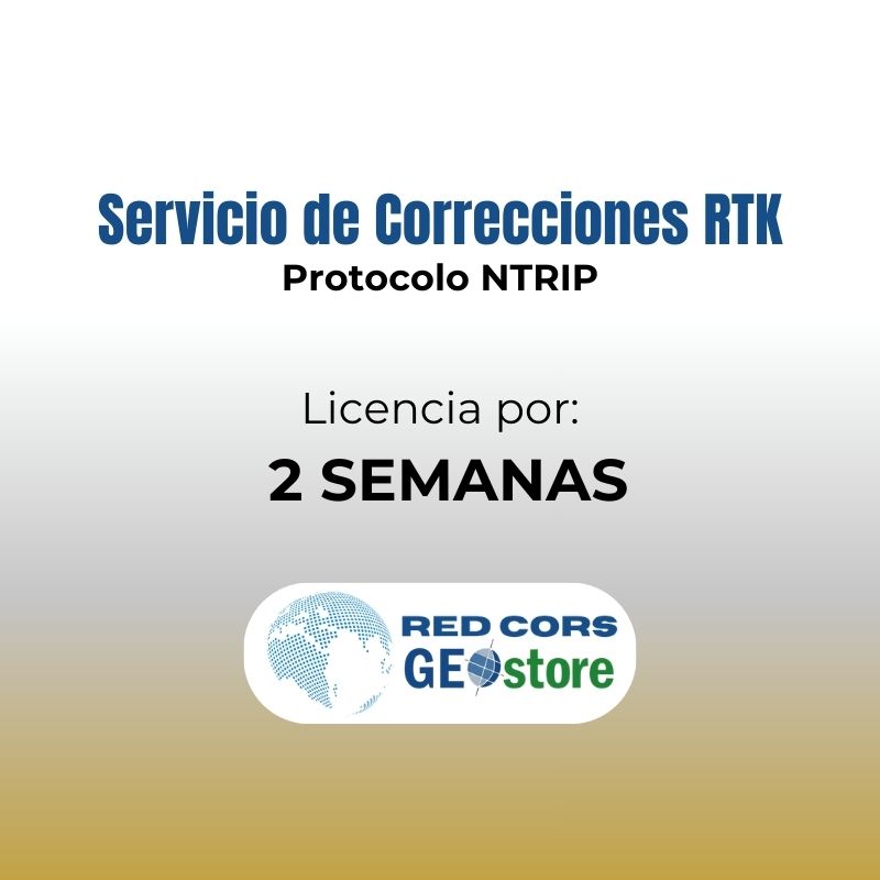 SERVICIO DE CORRECCIONES GNSS, 2 SEMANAS