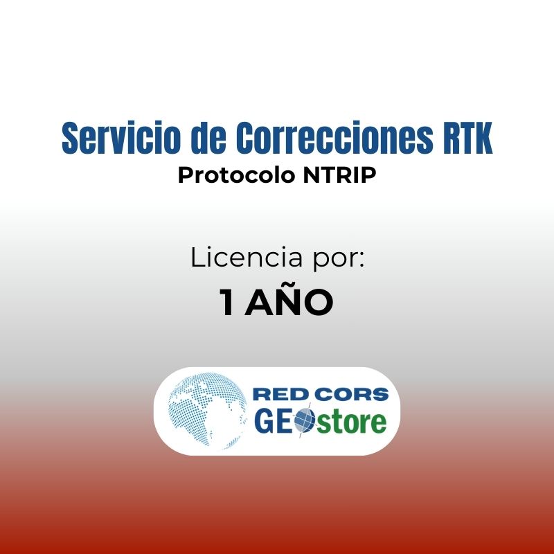 SERVICIO DE CORRECCIONES GNSS, 1 AÑO